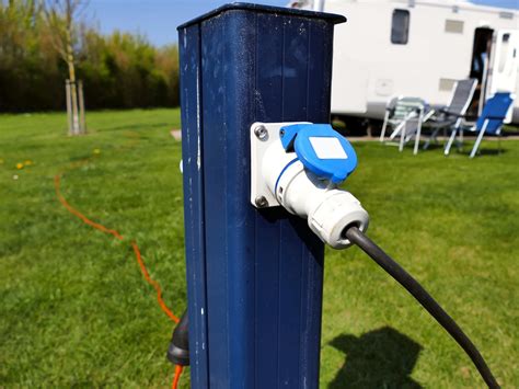 electrical hookup box|electrical hook UPS for camping.